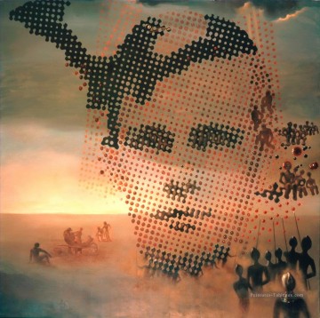 Portrait de mon frère décédé Salvador Dali Peinture à l'huile